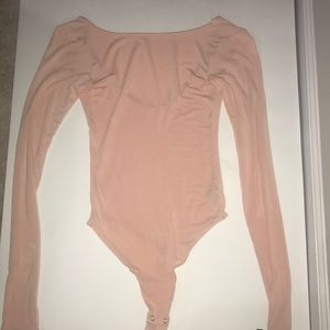 Aerie Light Pink Body Suit